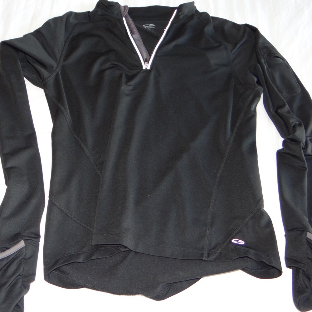 Champion long sleeve 1/4 zip